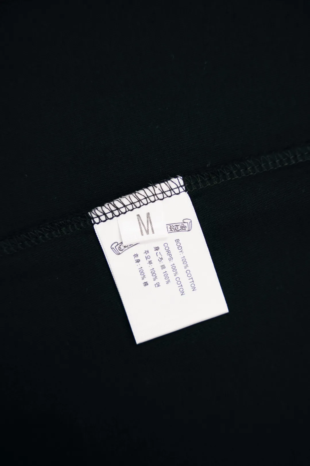 DT 38 60 Chrome Hearts T ， ， Black White S-XL